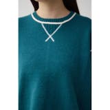 スウェットライクニットプルオーバー | AZUL BY MOUSSY | 詳細画像19 