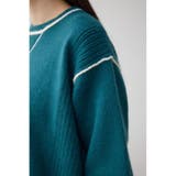 スウェットライクニットプルオーバー | AZUL BY MOUSSY | 詳細画像20 