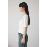 デザインネックショートTシャツ | AZUL BY MOUSSY | 詳細画像5