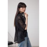 レース半袖シャツ | AZUL BY MOUSSY | 詳細画像13
