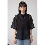 レース半袖シャツ | AZUL BY MOUSSY | 詳細画像15 