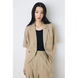 クロップドハーフスリーブジャケット | AZUL BY MOUSSY | 詳細画像10 
