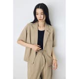 クロップドハーフスリーブジャケット | AZUL BY MOUSSY | 詳細画像11 