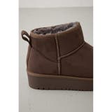 厚底ムートンショートブーツ | AZUL BY MOUSSY | 詳細画像22