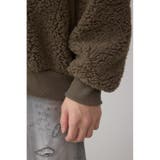 シープボア×スウェット切替防風ブルゾン | AZUL BY MOUSSY | 詳細画像25 