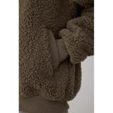 シープボア×スウェット切替防風ブルゾン | AZUL BY MOUSSY | 詳細画像26 