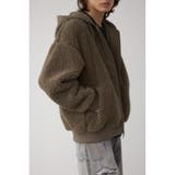 KHA | シープボア×スウェット切替防風ブルゾン | AZUL BY MOUSSY