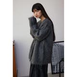 シャギーボタンロングカーディガン | AZUL BY MOUSSY | 詳細画像13 