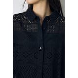 レースハーフスリーブシャツ | AZUL BY MOUSSY | 詳細画像16 