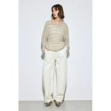 ダンボールカーブワイドパンツ | AZUL BY MOUSSY | 詳細画像4 