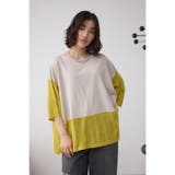 バイカラーワイドルーズニット | AZUL BY MOUSSY | 詳細画像23