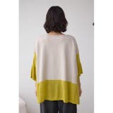 バイカラーワイドルーズニット | AZUL BY MOUSSY | 詳細画像27 