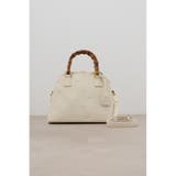 モノグラムエンボスダブルジッパーバッグ | AZUL BY MOUSSY | 詳細画像3 