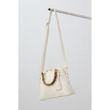 モノグラムエンボスダブルジッパーバッグ | AZUL BY MOUSSY | 詳細画像4 