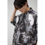 ウォーターカラーアブストラクトシャツ | AZUL BY MOUSSY | 詳細画像11