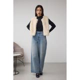 フェイクファ-ベスト | AZUL BY MOUSSY | 詳細画像4 
