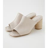 JUTE ROUND HEEL SANDALS | AZUL BY MOUSSY | 詳細画像1