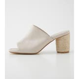 JUTE ROUND HEEL SANDALS | AZUL BY MOUSSY | 詳細画像2