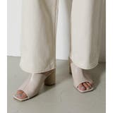 JUTE ROUND HEEL SANDALS | AZUL BY MOUSSY | 詳細画像7