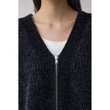 WZIPベロアラメモールカーデ | AZUL BY MOUSSY | 詳細画像19 