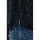 WZIPベロアラメモールカーデ | AZUL BY MOUSSY | 詳細画像22 