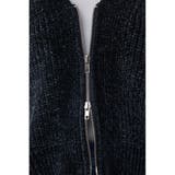 WZIPベロアラメモールカーデ | AZUL BY MOUSSY | 詳細画像23 