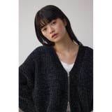 WZIPベロアラメモールカーデ | AZUL BY MOUSSY | 詳細画像13 