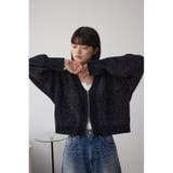 WZIPベロアラメモールカーデ | AZUL BY MOUSSY | 詳細画像14 