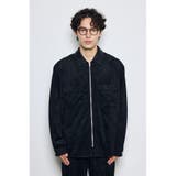 フェイクスエードジップシャツ | AZUL BY MOUSSY | 詳細画像4 
