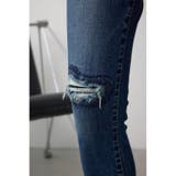 AZUL DENIM ハイウエストボタンリペアスキニー | AZUL BY MOUSSY | 詳細画像24