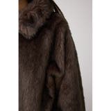 ジップアップファーコート | AZUL BY MOUSSY | 詳細画像9