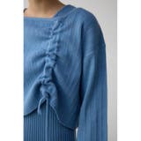 レイヤードセットニットワンピース | AZUL BY MOUSSY | 詳細画像35