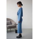 レイヤードセットニットワンピース | AZUL BY MOUSSY | 詳細画像32