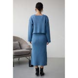 レイヤードセットニットワンピース | AZUL BY MOUSSY | 詳細画像33