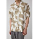 柄BEG5 | パワーネット総柄シャツ | AZUL BY MOUSSY