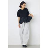 フレアヘムペプラムカットトップス | AZUL BY MOUSSY | 詳細画像11 