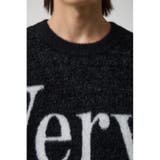 シャギージャガードロゴニット | AZUL BY MOUSSY | 詳細画像8