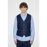 リラックスデニムベスト | AZUL BY MOUSSY | 詳細画像17