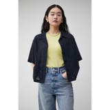 COTTON MESH HALF SLEEVE SHIRT | AZUL BY MOUSSY | 詳細画像23