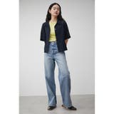 COTTON MESH HALF SLEEVE SHIRT | AZUL BY MOUSSY | 詳細画像24