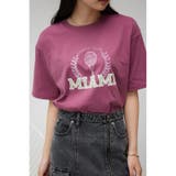 D/RED3 | カレッジルーズTシャツ | AZUL BY MOUSSY
