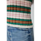 マルチボーダーノースリーブニット | AZUL BY MOUSSY | 詳細画像9 