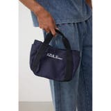 NVY | キャンバスロゴミニトート | AZUL BY MOUSSY