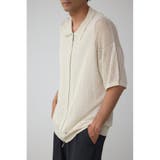 IVOY3 | ポロ襟ジップニットトップス | AZUL BY MOUSSY