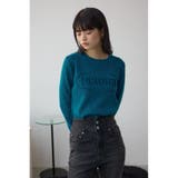 ジャガードロゴリブトップス | AZUL BY MOUSSY | 詳細画像23