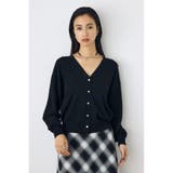 格上げVネックニットカーディガン | AZUL BY MOUSSY | 詳細画像11
