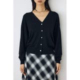 格上げVネックニットカーディガン | AZUL BY MOUSSY | 詳細画像12