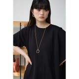 サイドラッフルニットトップス | AZUL BY MOUSSY | 詳細画像1 