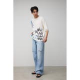 ペイントグラフィックニットトップス | AZUL BY MOUSSY | 詳細画像3