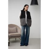 プードルフェイクファーベスト | AZUL BY MOUSSY | 詳細画像13 